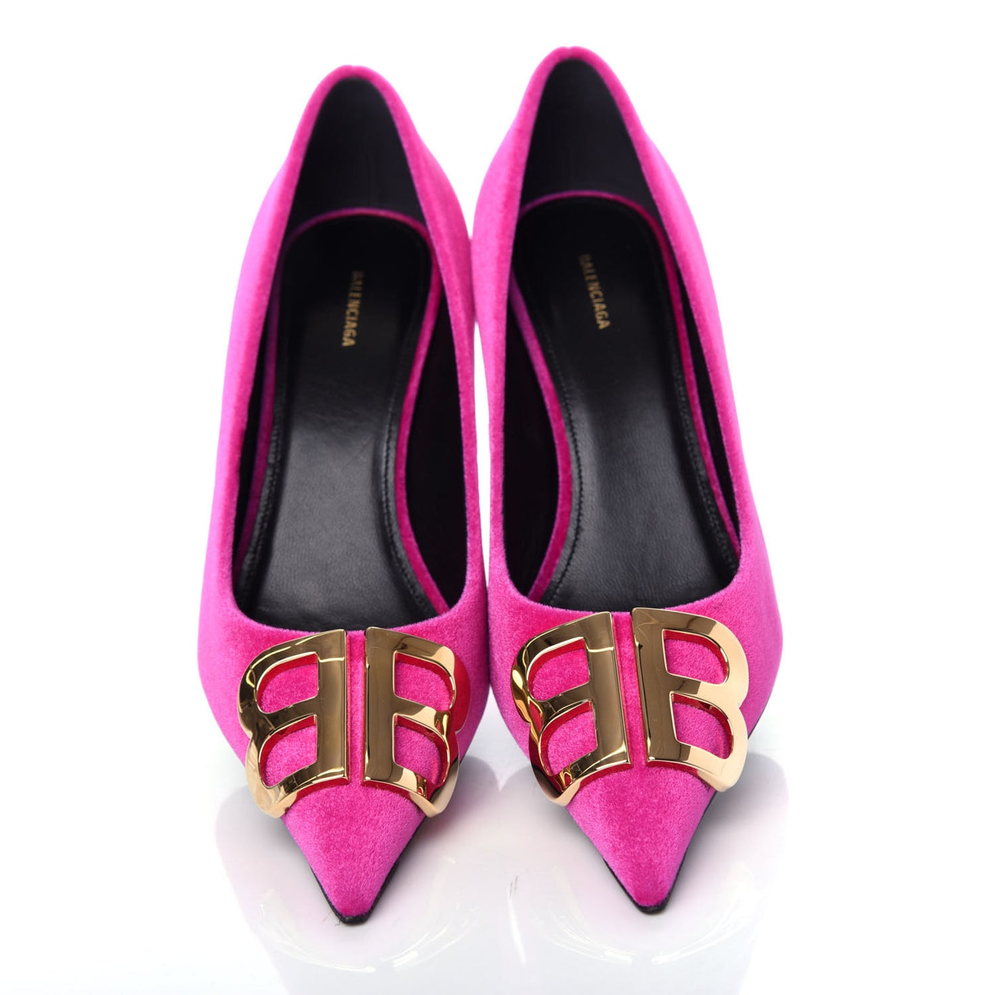 Velvet De Soie Pumps 37.5 Rose Fuchsia