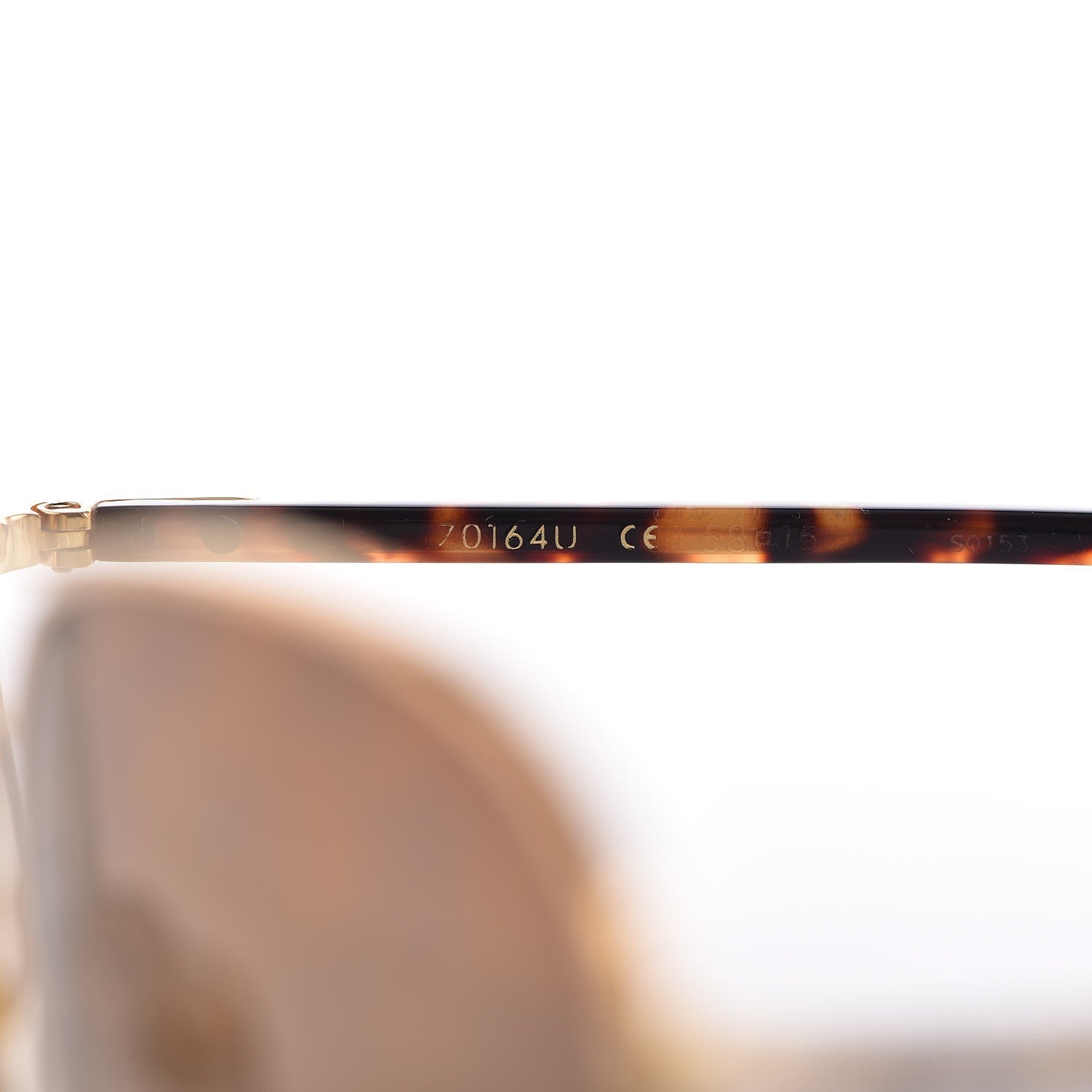 Louis Vuitton Conspiration Pilote Sunglasses Z0164U Gold 6 of 8