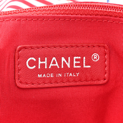 Chanel Canvas CC Paris Venice Bon Bon Tote White 6 of 13