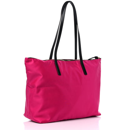 Versace Nylon Medusa Tote Flamingo Black 3 of 10