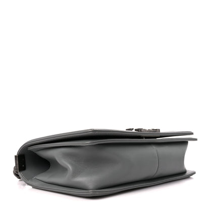 Chanel Lambskin Quilted Medium Boy Flap Grey 4 of 10