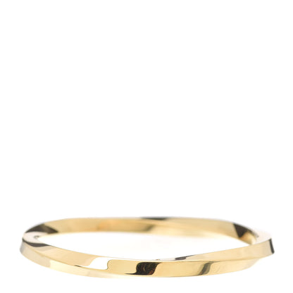 Tiffany 18K Yellow Gold Twist Bangle Bracelet 3 of 5