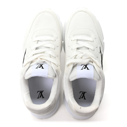 Louis Vuitton Calfskin Mens LV Classic Sneakers 9.5 White 2 of 9