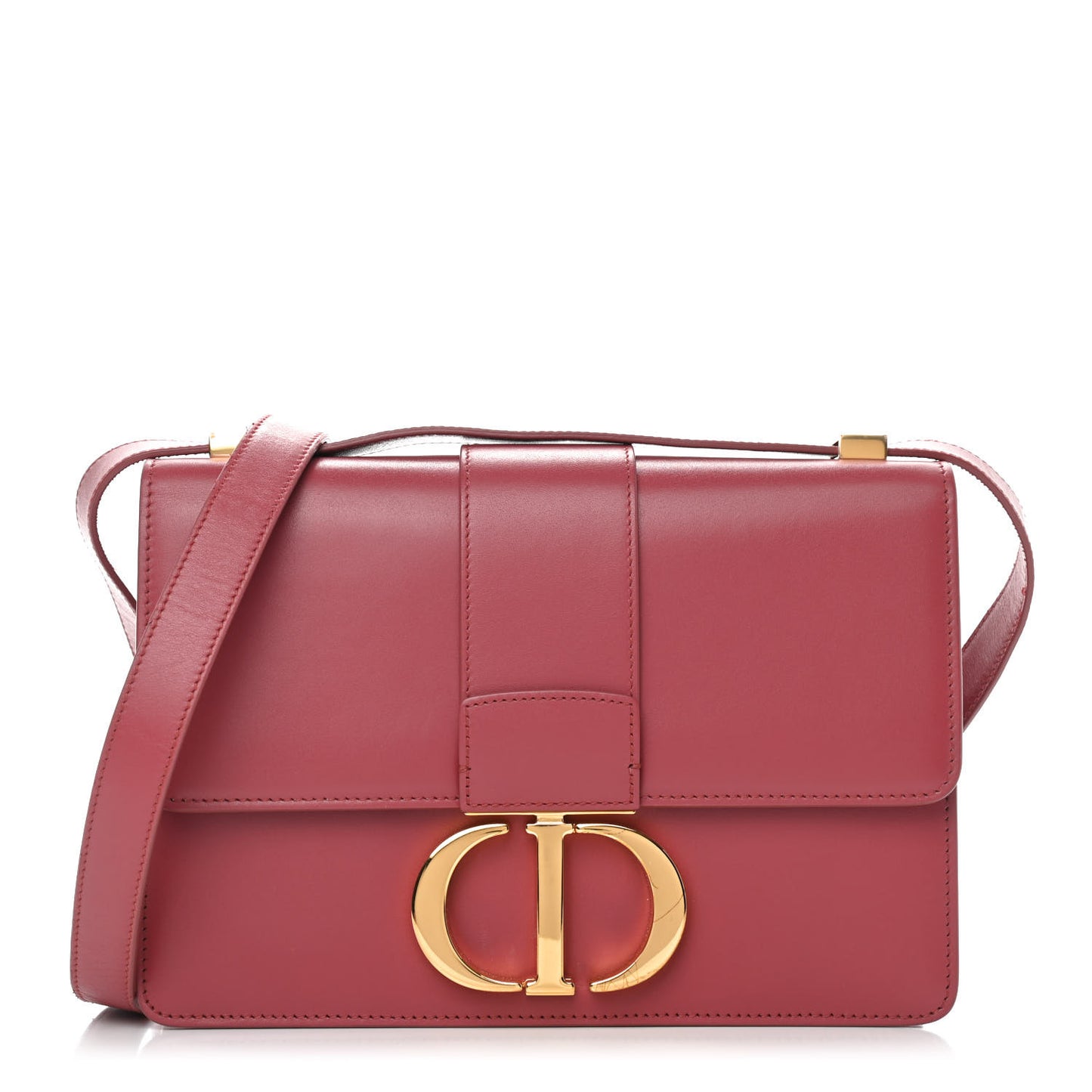 Calfskin 30 Montaigne Flap Bag Terre