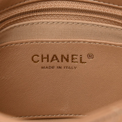 Chanel Lambskin Quilted Small CC Funky Town Flap Beige 6 of 11