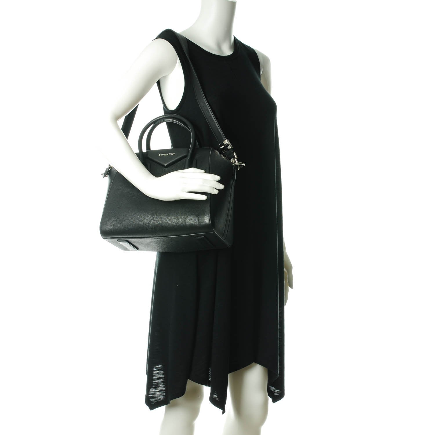 Givenchy Sugar Goatskin Small Antigona Black 2 of 7