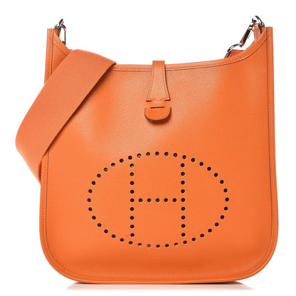 Hermes Epsom Evelyne II PM Orange 1 of 8