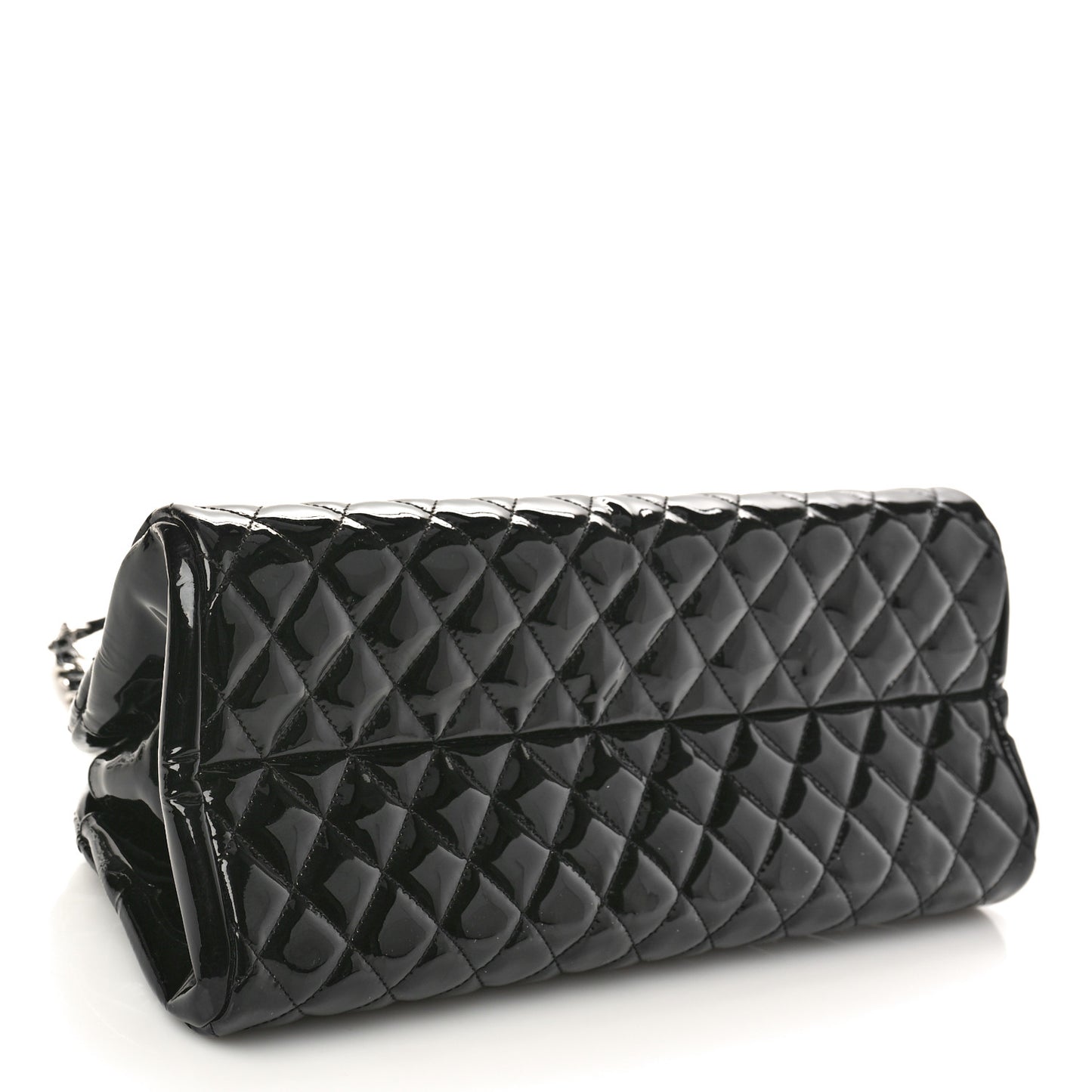 Patent Quilted Medium Just Mademoiselle Black