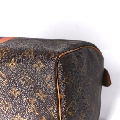 Louis Vuitton Monogram My LV Heritage Speedy 25 Orange Violet 11 of 12