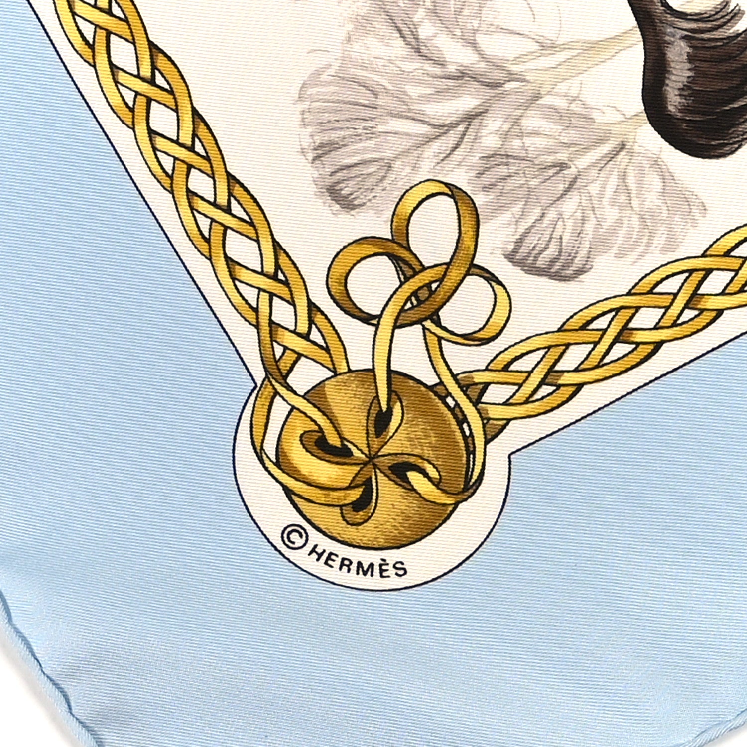 Hermes Silk Les Robes Scarf 90 3 of 4