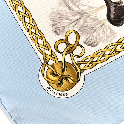 Hermes Silk Les Robes Scarf 90 3 of 4
