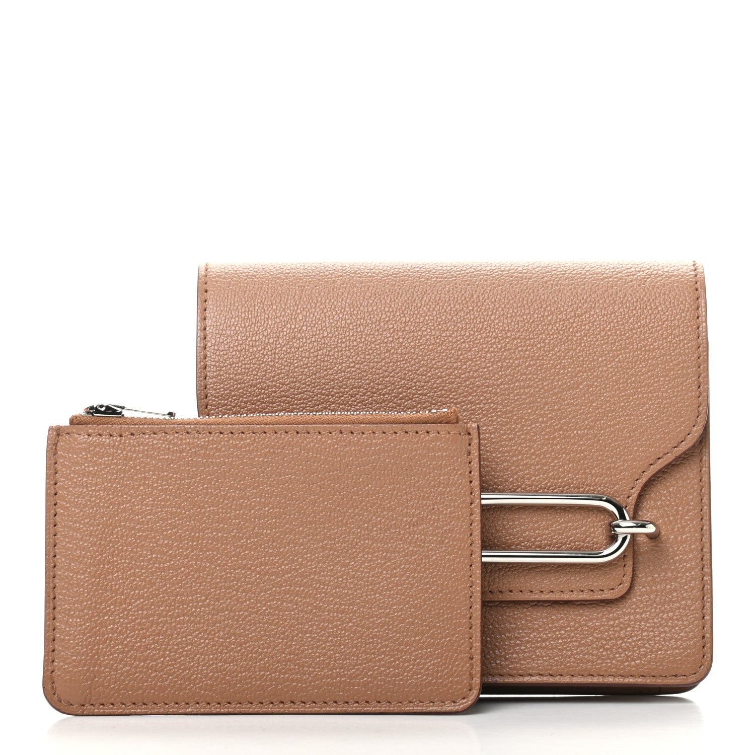 Hermes Chevre Mysore Roulis Slim Wallet Quebracho 2 of 9