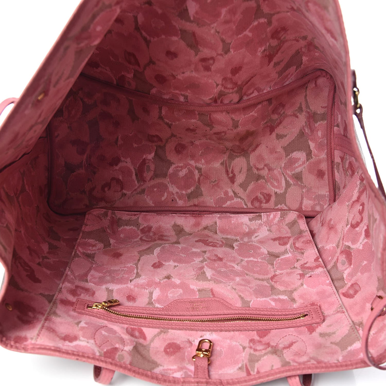 Louis Vuitton Monogram Articles de Voyage Ikat Neverfull GM Rose Velours 8 of 16
