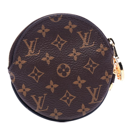 Louis Vuitton Mini Monogram Trio Pouch Round Coin Purse 2 of 5