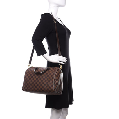 Louis Vuitton Damier Ebene Speedy Bandouliere 30 2 of 12