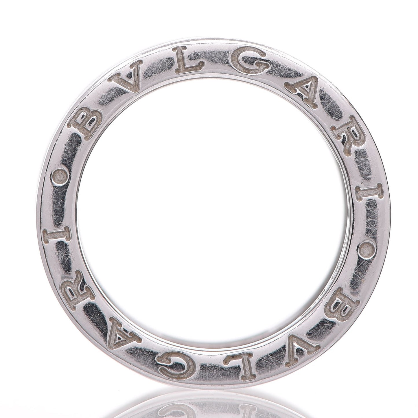 18K White Gold B.Zero1 4 Band Ring 52 6