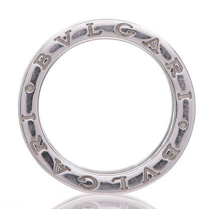 Bulgari 18K White Gold B.Zero1 4 Band Ring 52 6 5 of 12