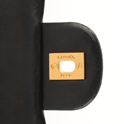 Chanel Lambskin Quilted Small Double Flap Black 5 of 9