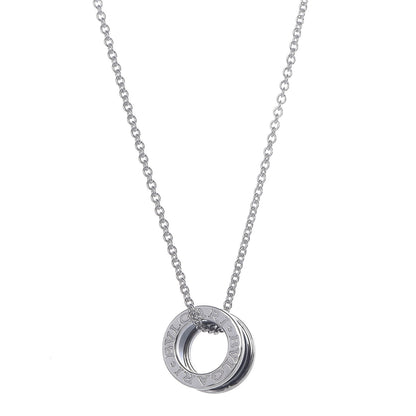 Bulgari Sterling Silver Ceramic Save The Children Pendant Necklace 4 of 10