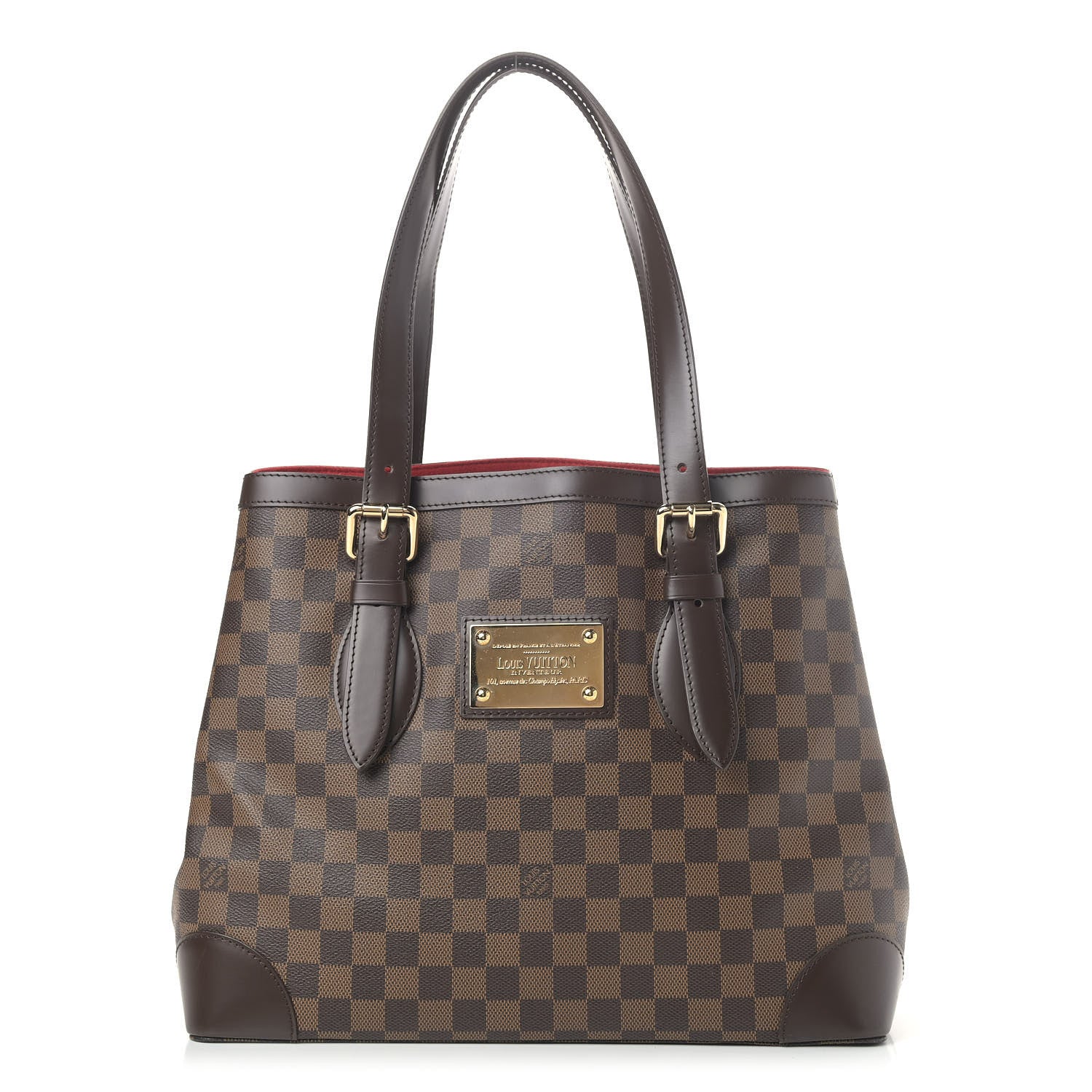 Louis Vuitton Damier Ebene Hampstead MM 1 of 9