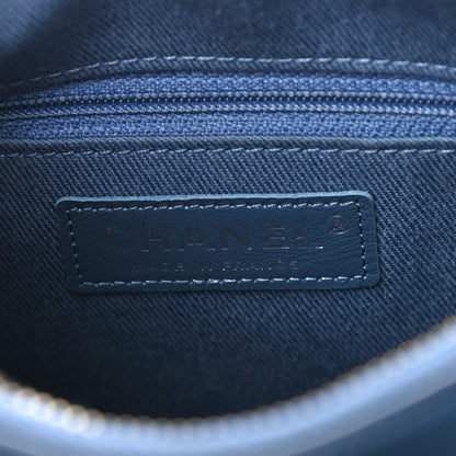 Chanel Denim Calfskin Small Gabrielle Hobo Blue 6 of 10