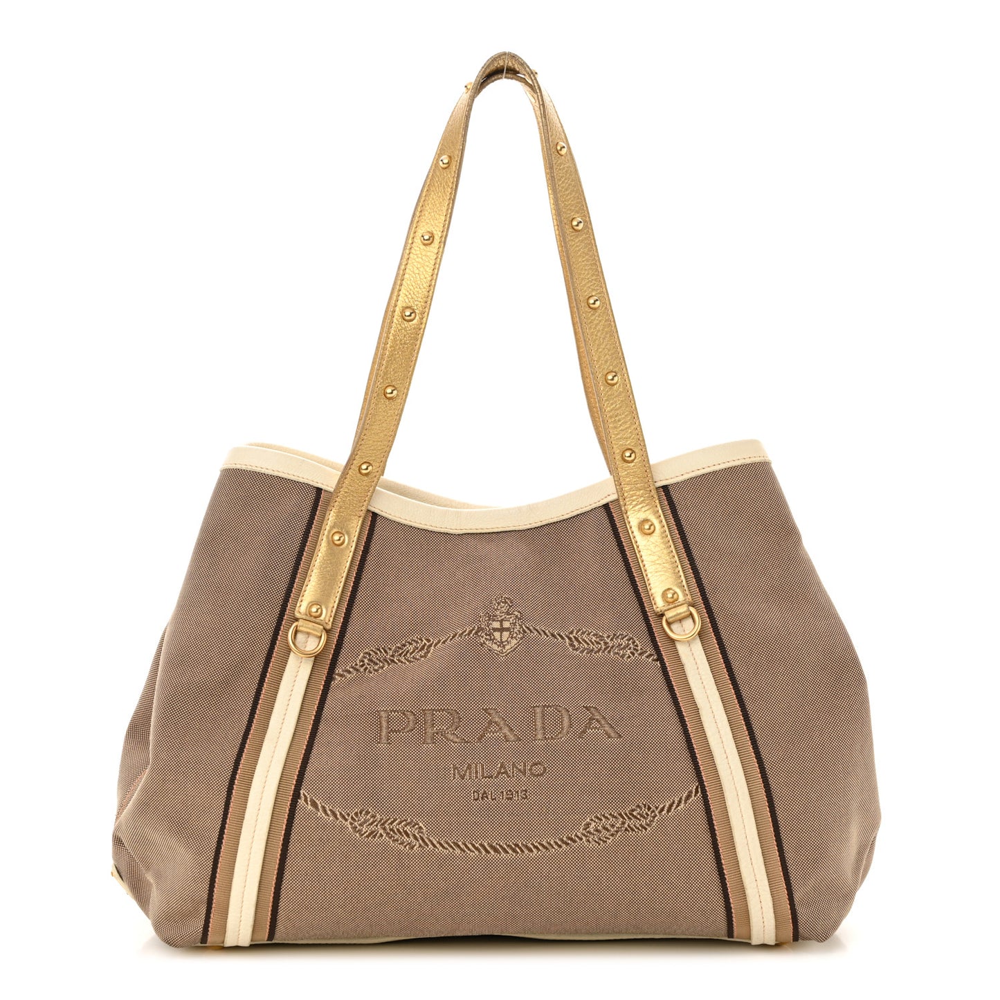 Jacquard Logo Tote Corda