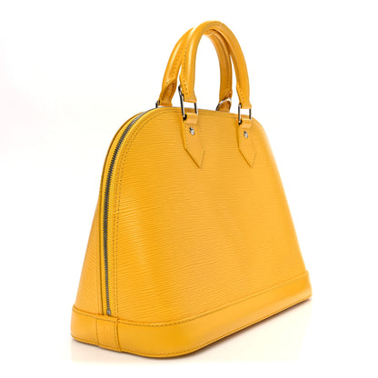 Louis Vuitton Epi Alma PM Citron 3 of 9