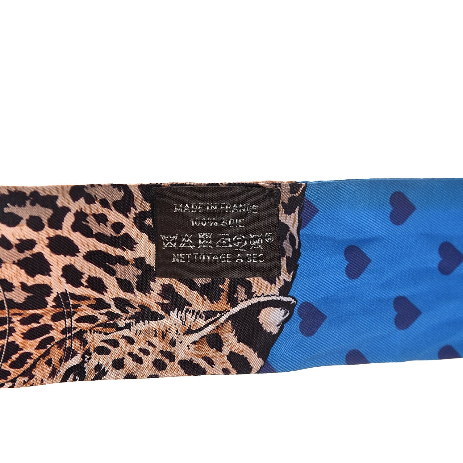 Hermes Silk Jungle Love Love Twilly Bleu Gitane Gris Bleuete 2 of 2
