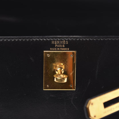 Hermes Box Kelly Sellier 28 Black 5 of 14