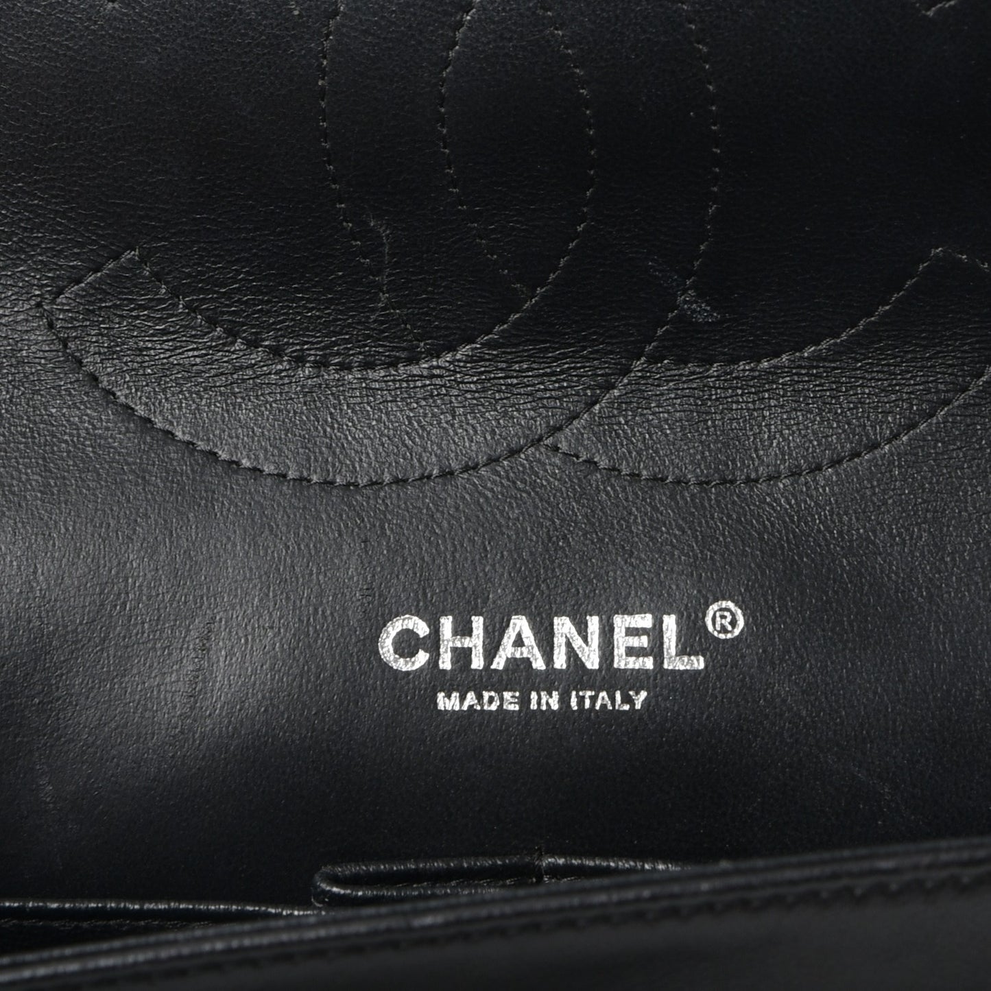 Lambskin Quilted Jumbo Double Flap So Black