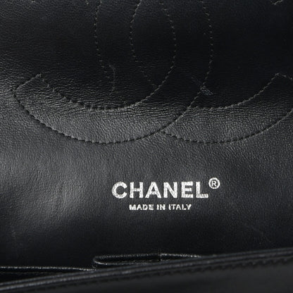Chanel Lambskin Quilted Jumbo Double Flap So Black 7 of 16