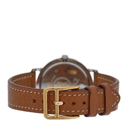 Hermes Stainless Steel Epsom 30mm Clipper Quartz Watch Gold 3 of 4