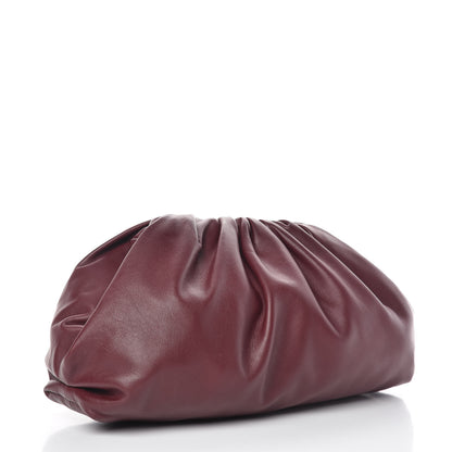 Bottega Veneta Smooth Butter Calf The Pouch Oversized Clutch Bordeaux 3 of 10