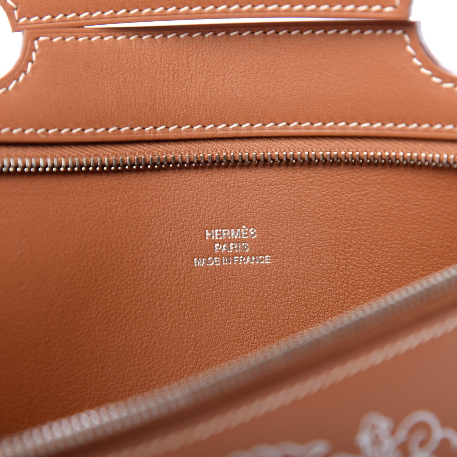 Hermes Swift L'Epopee d'Hermes Backpocket Pouch 30 Gold 6 of 6