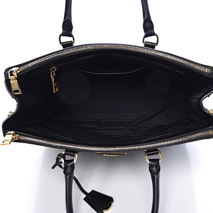 Prada Saffiano Large Galleria Double Zip Tote Black 5 of 10