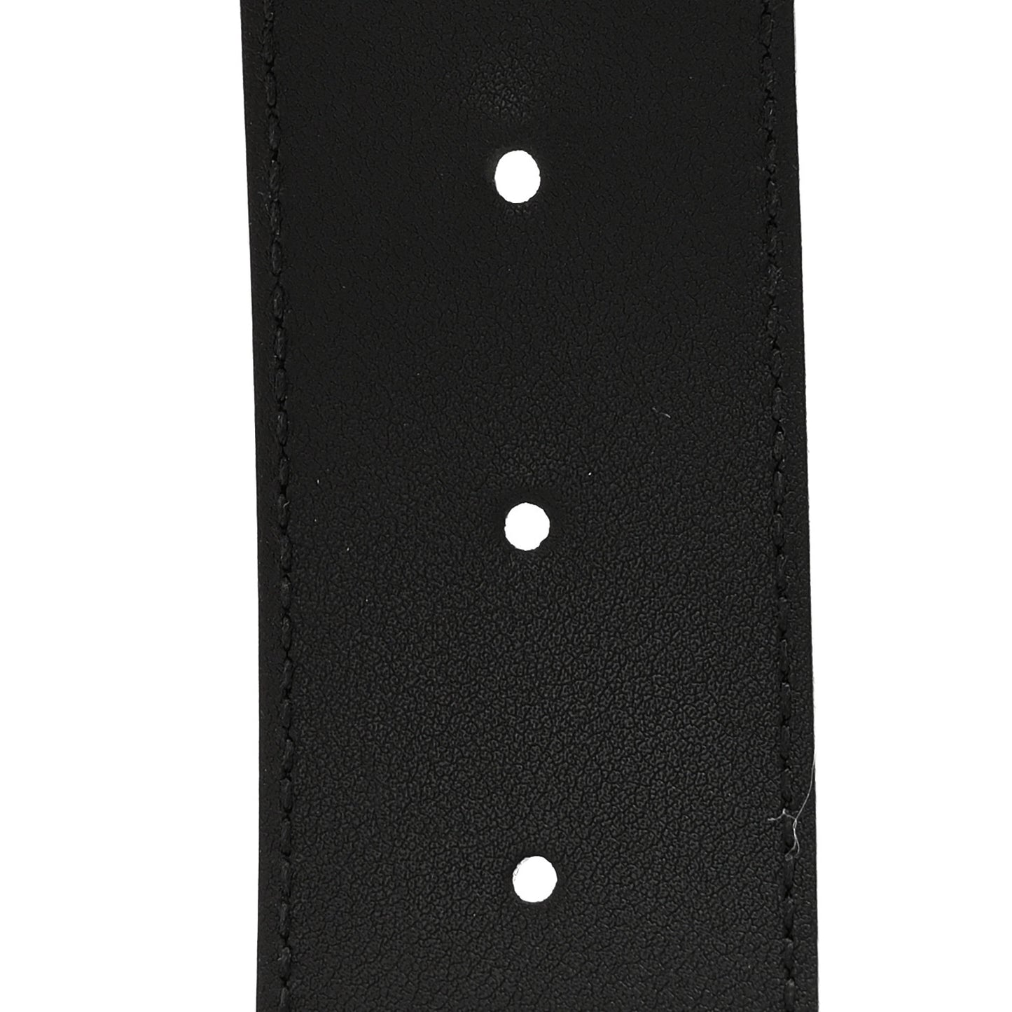 Calfskin Crystal Double G Belt 80 32 Black