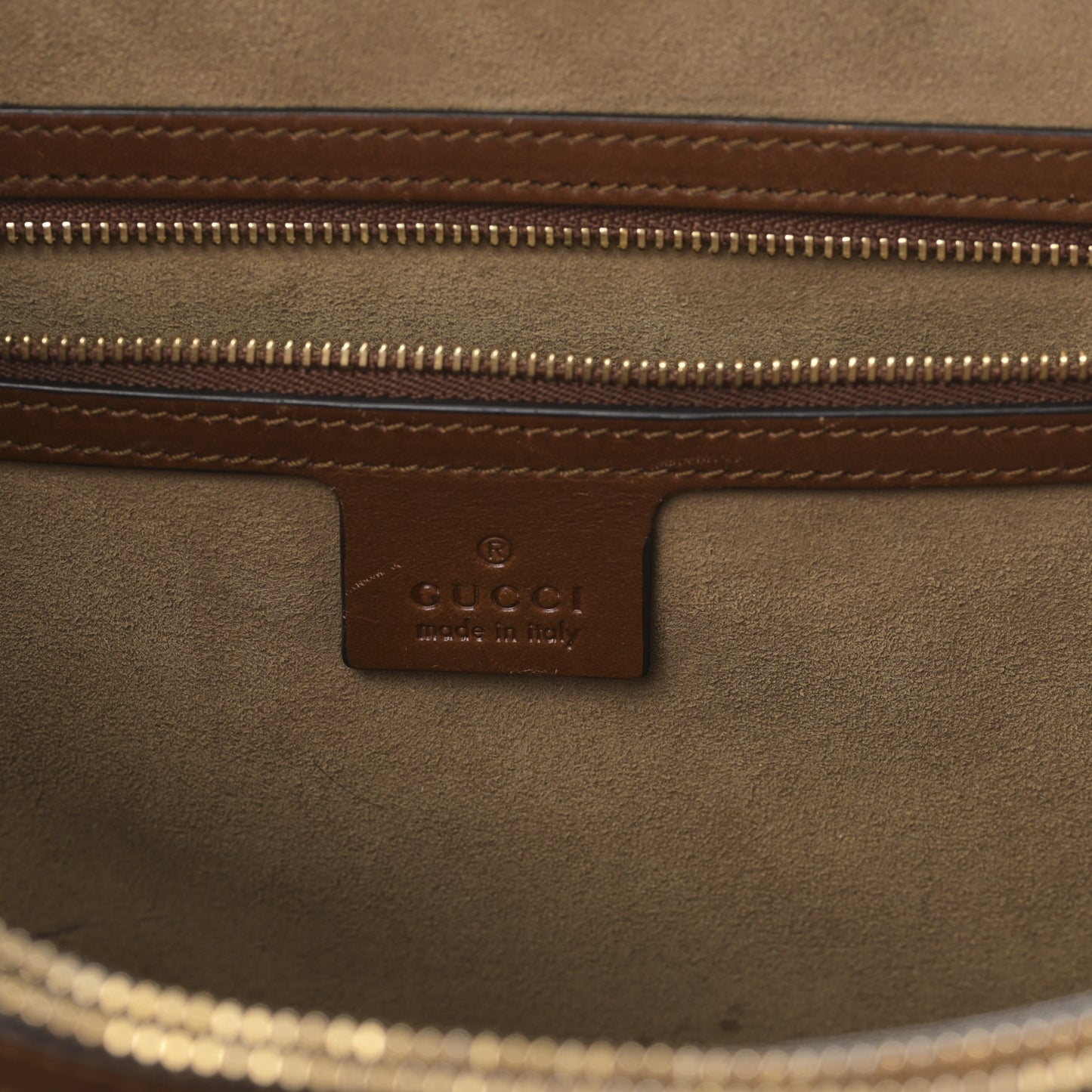 GG Supreme Monogram Large Top Handle Bag Beige Tuscany