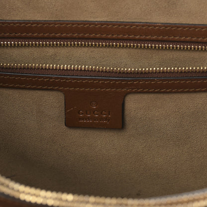 Gucci GG Supreme Monogram Large Top Handle Bag Beige Tuscany 6 of 9