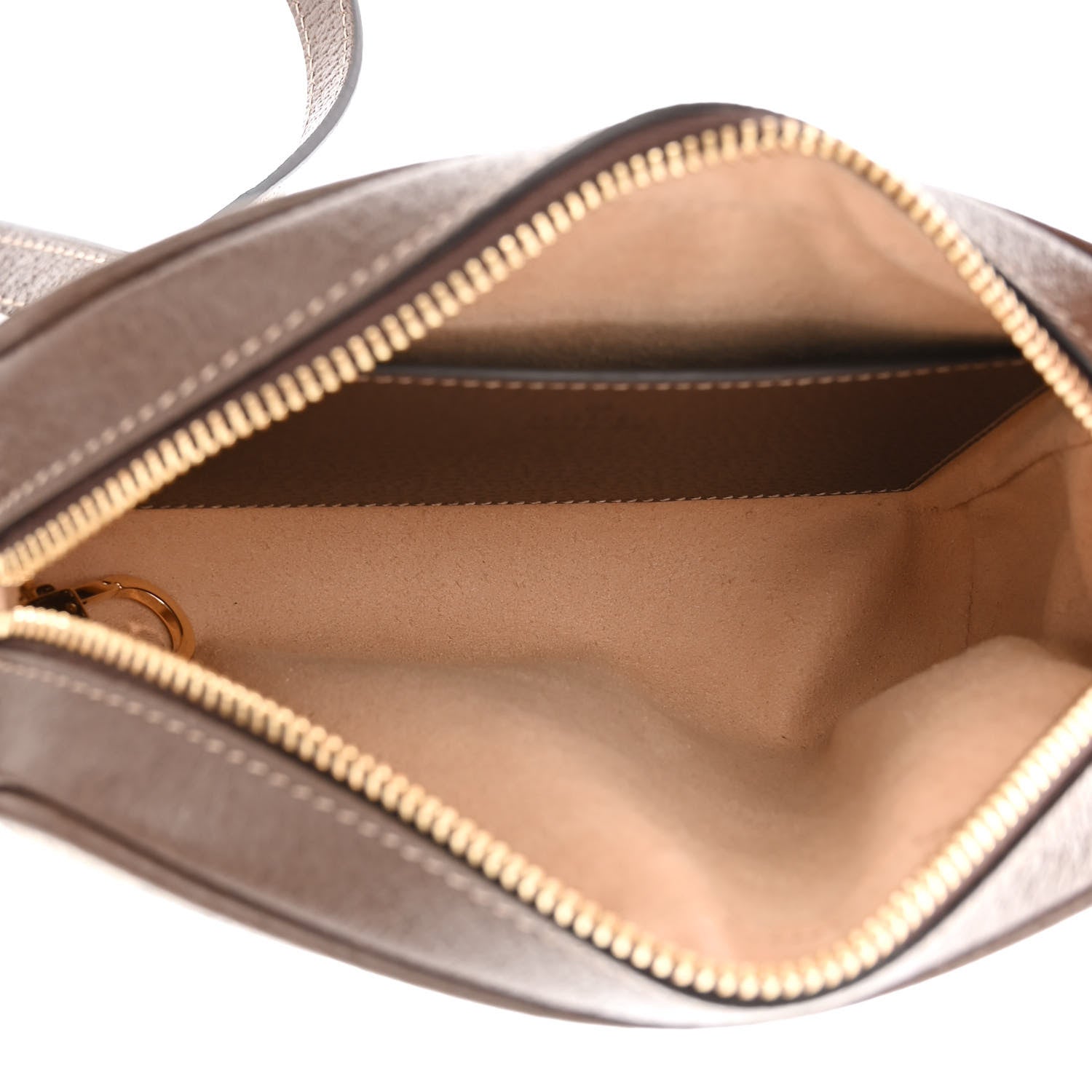 Gucci GG Supreme Monogram Web Mini Ophidia Shoulder Bag Brown 5 of 11