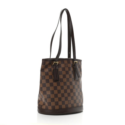 Louis Vuitton Damier Ebene Marais Bucket 23 3 of 11