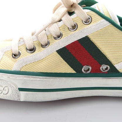 Gucci Canvas Web Womens 1977 Tennis Sneakers 35.5 Burro Mystic White 11 of 12