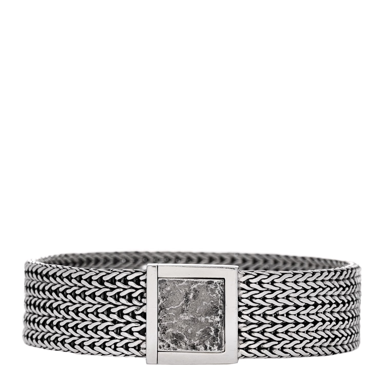 John Hardy Sterling Silver 15mm Rata Chain Bracelet 1 of 3