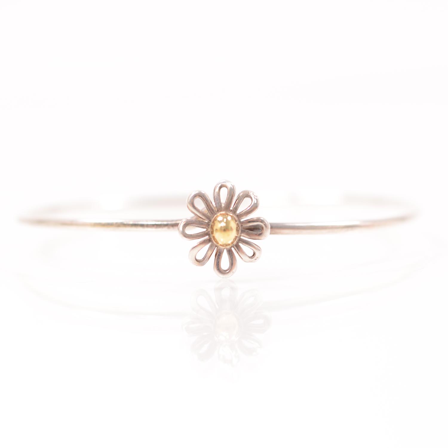 Tiffany Sterling Silver Paloma Picasso Daisy Bangle 1 of 6