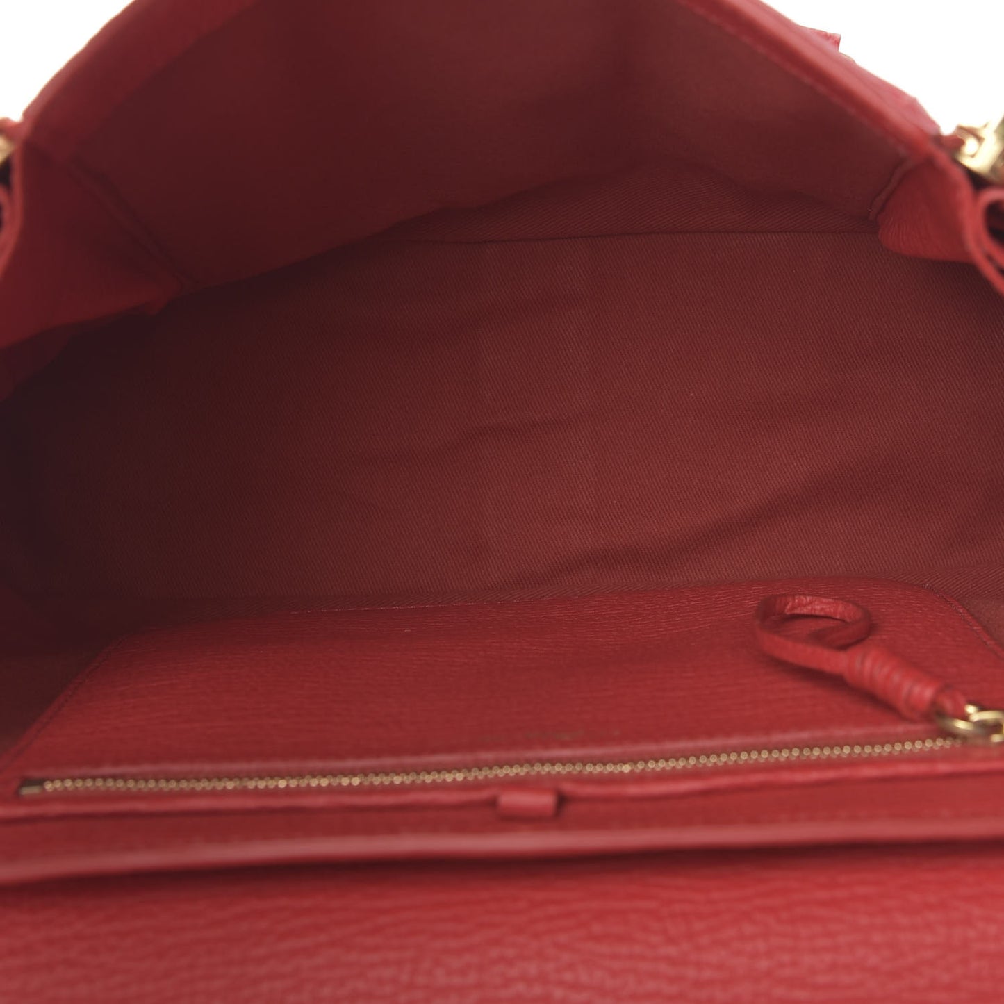 3.1 Textured Calfskin Medium Pashli Satchel Red