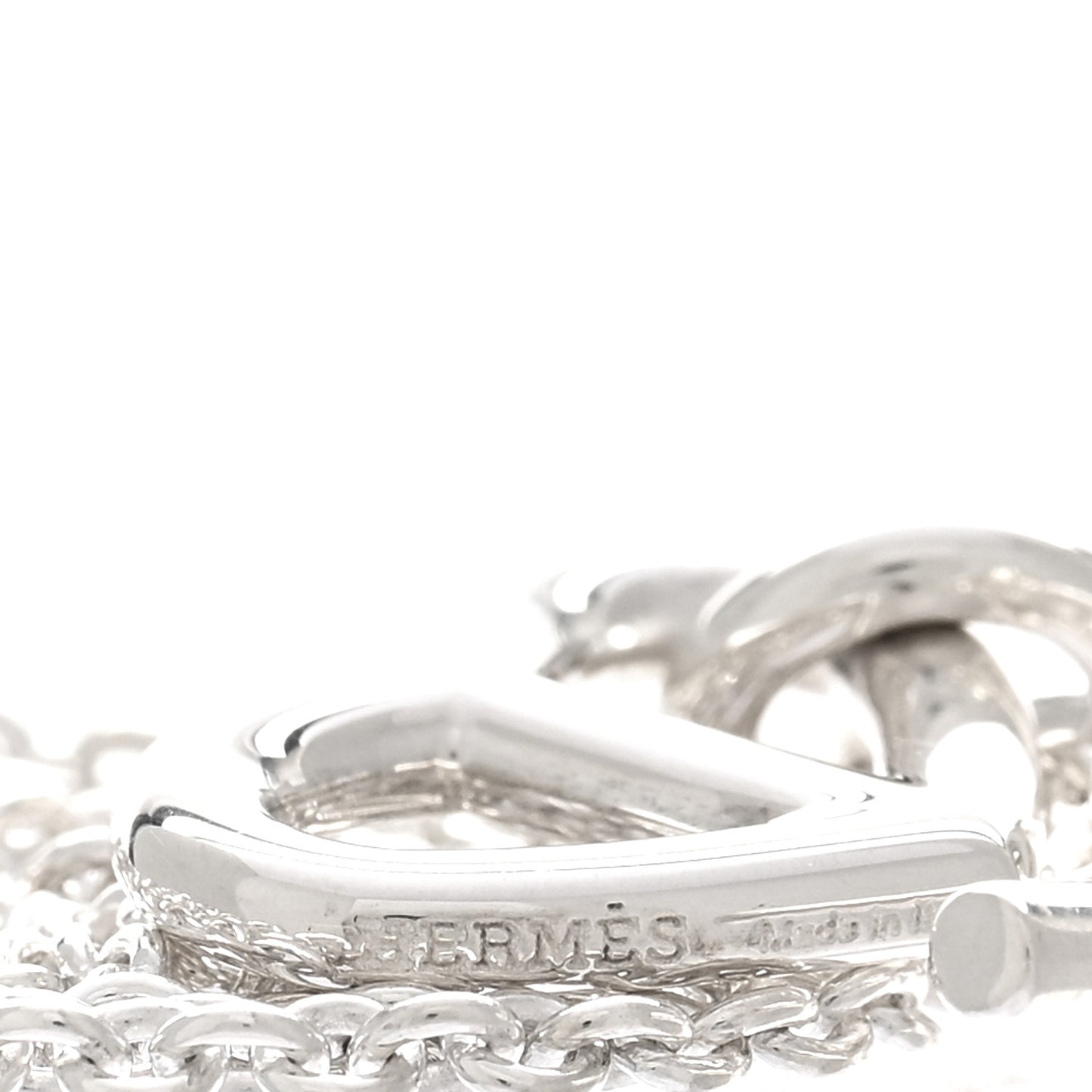 Sterling Silver Chaine D'Ancre Heart Toggle Necklace