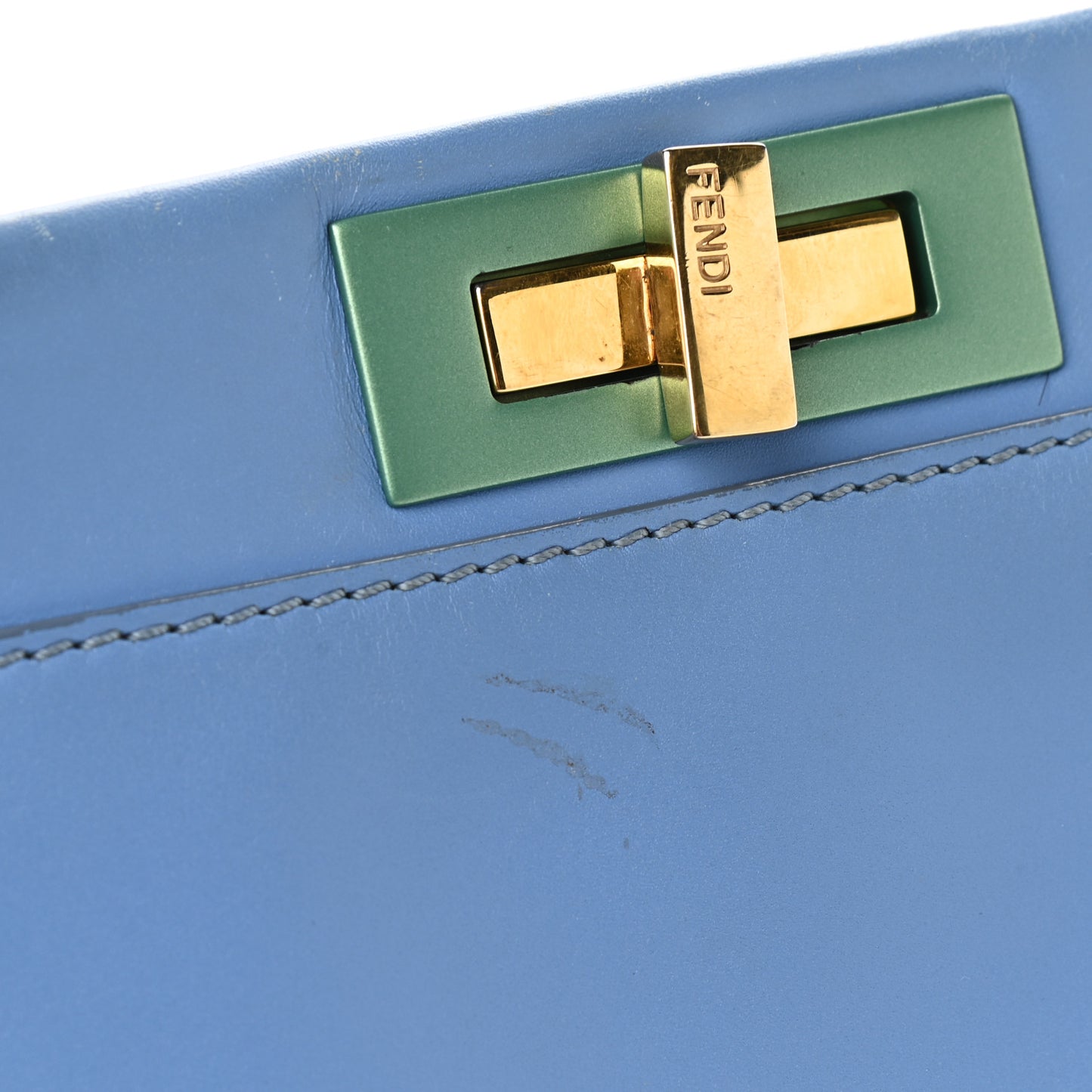 Vitello Morgan Shiny Nappa Medium Peekaboo Iconic Satchel Maldives Papavero