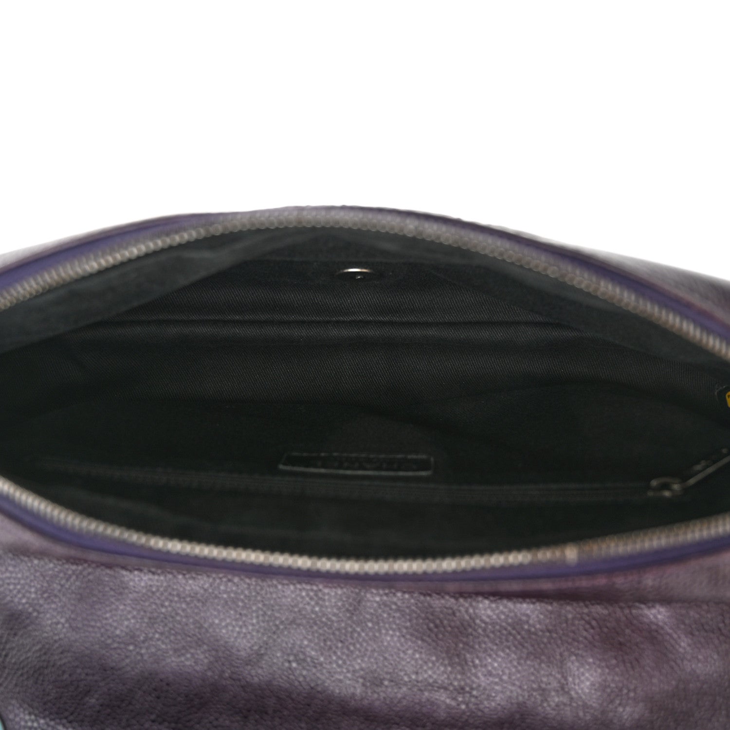 Chanel Caviar Quilted Jumbo Easy Flap Purple 5 of 12
