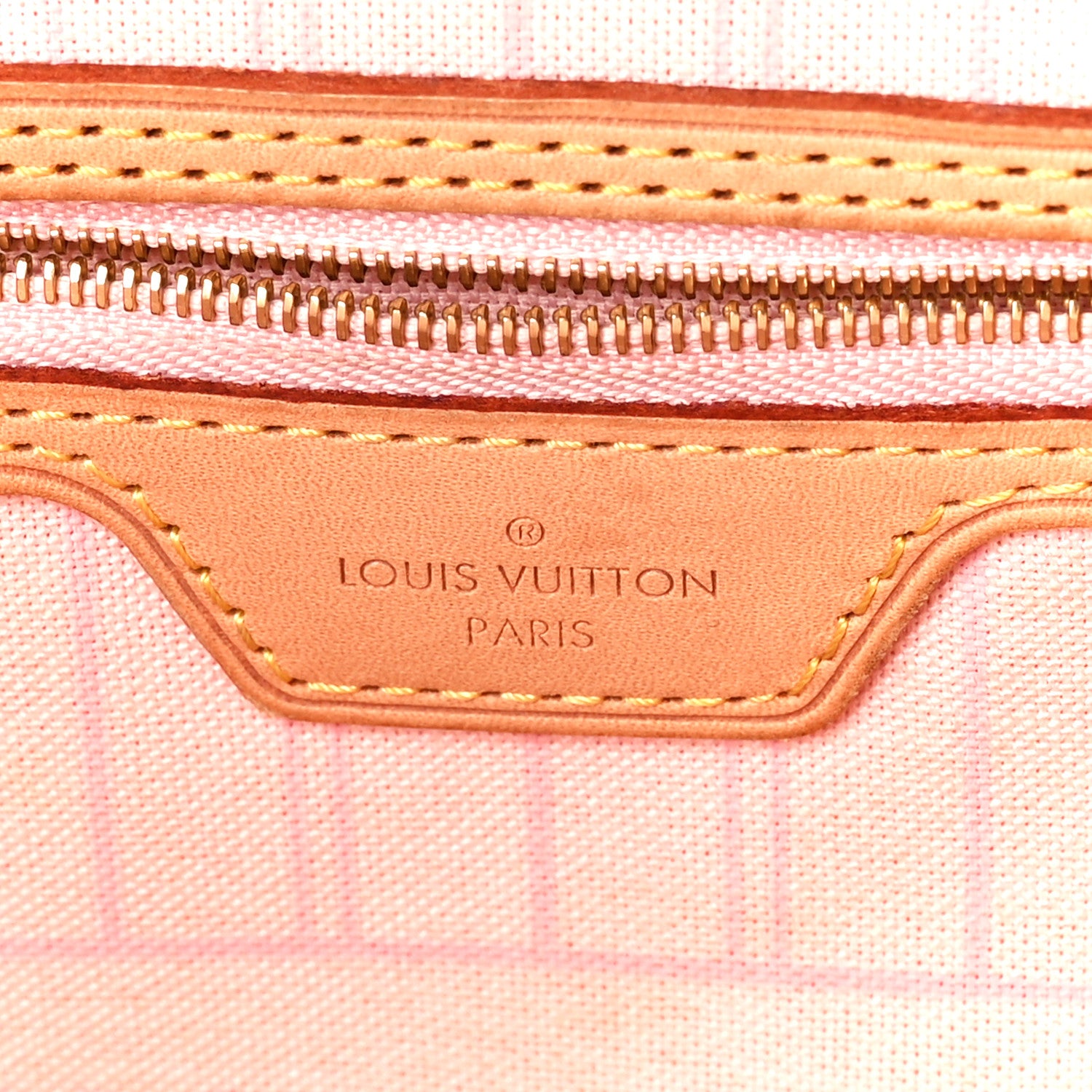 Louis Vuitton Damier Azur Neo Neverfull MM Rose Ballerine 8 of 13