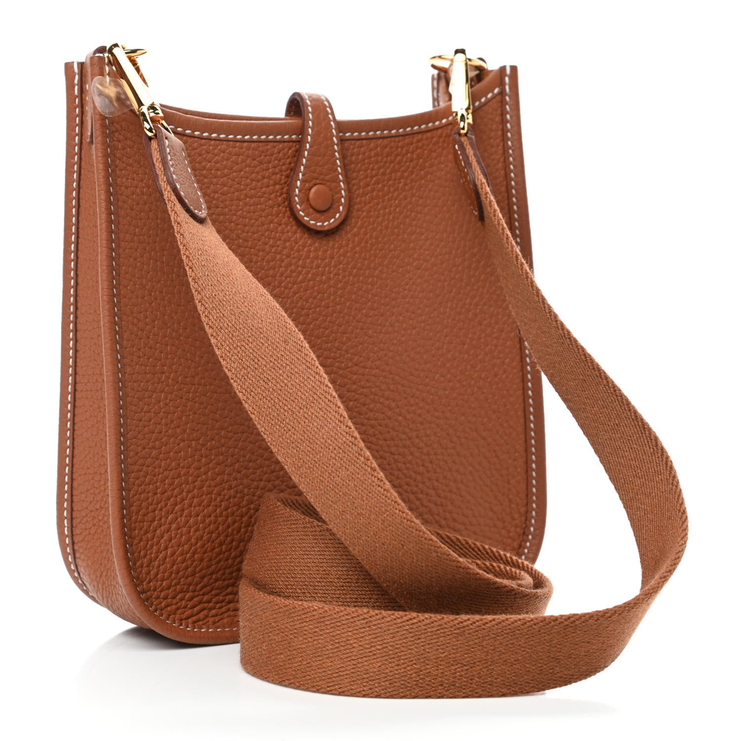 Hermes Taurillon Clemence Evelyne TPM Gold 2 of 4