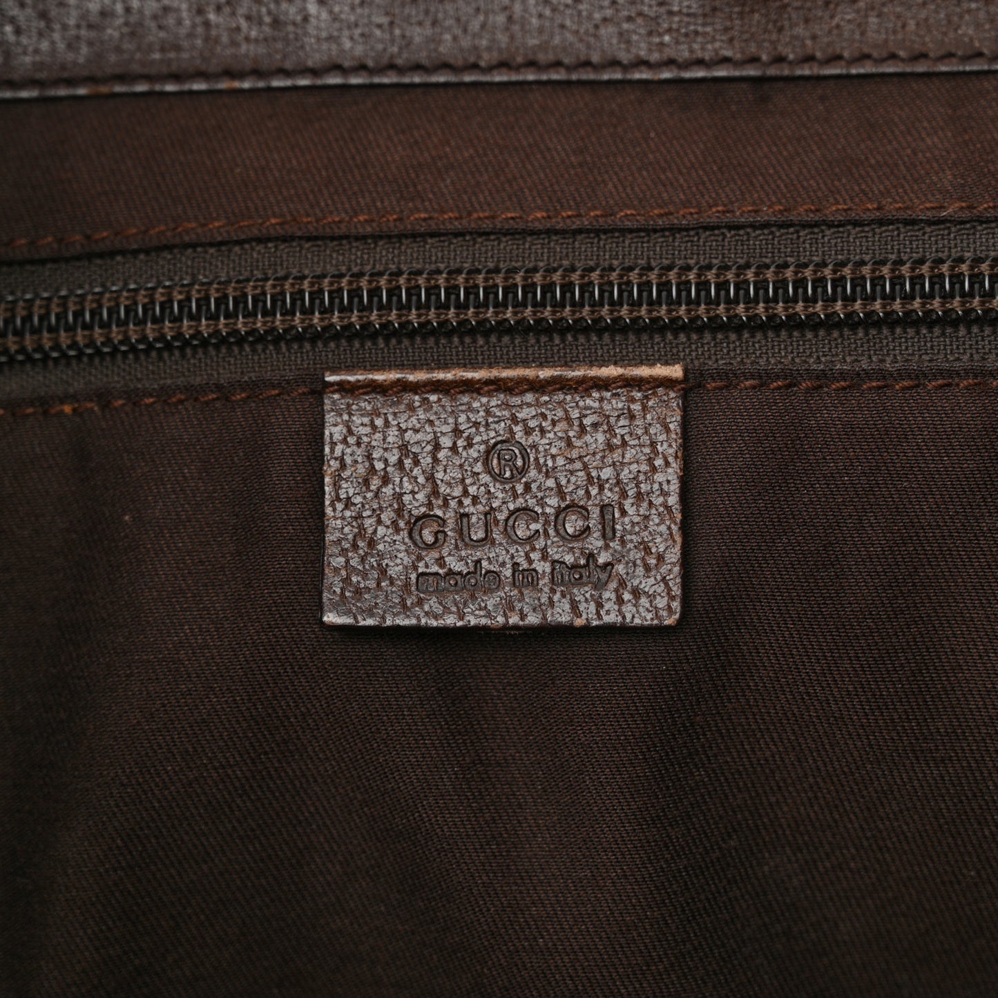 Monogram Backpack Dark Brown